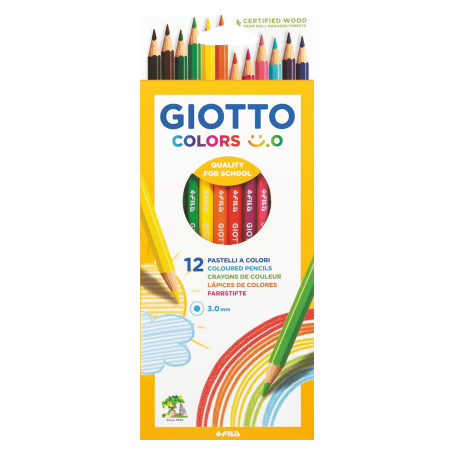 GIOTTO - PASTELLI 12 COLORI