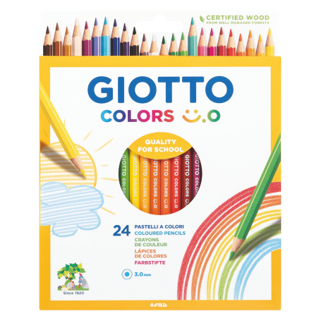 GIOTTO - PASTELLI 24 COLORI