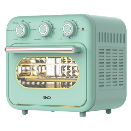 MXD - FORNO/FRIGGITRICE AD ARIA 2 IN 1 VERDE