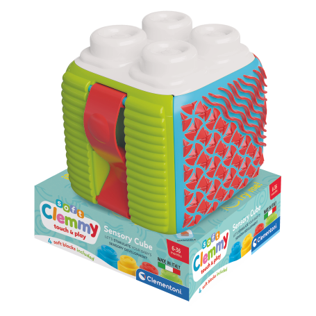 CLEMENTONI - GIOCO CLEMMY MIX PALLA/ CUBO SENSORY