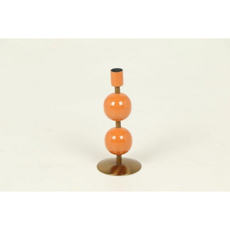 CANDELABRO VARI COLORI 19CM