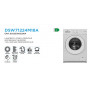 DAYA DSW71224M18A - LAVATRICE SLIM 7KG 1200RPM