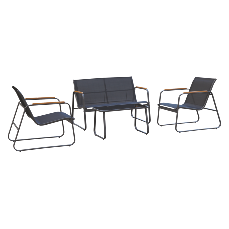 SET SALOTTINO SOFA DA ESTERNO 4PZ