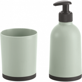 MD CASA - SET BAGNO 2 PEZZI COLORI VARI