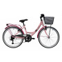 DENVER BIKE - BICICLETTA CITY VENERE 24'' ROSA