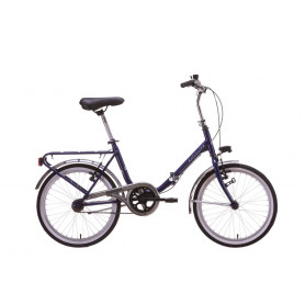 DENVER BIKE - BICICLETTA PIEGHEVOLE 20'' BLU
