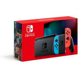 NINTENDO SWITCH - CONSOLE 1.1 NEON BLUE/RED